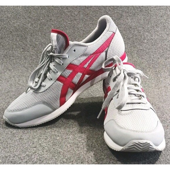 ASICS Tiger Curreo II Mens Shoes Gray Red  Sneakers HN7A0 Size 10 Retro Athletic main image 10